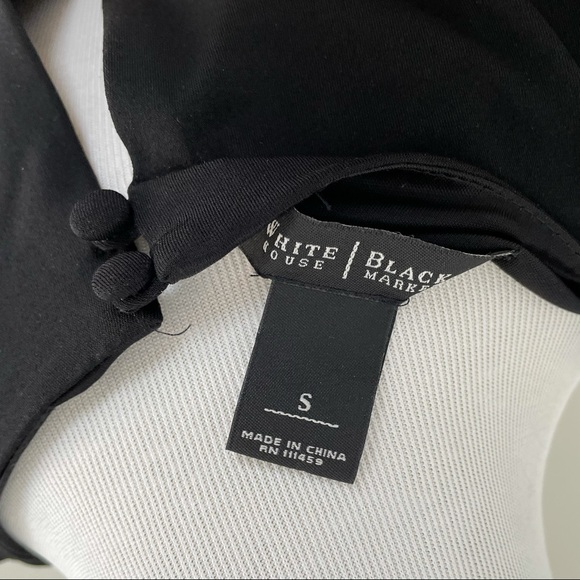 White House Black Market Sparkle Neck Sleeveless Dress, Sz Small - Picture 8 of 9